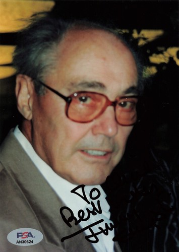 Jimmy Sangster Photo Hand Signed Autograph Clive Bullimore Kinmel PSA *Am12b