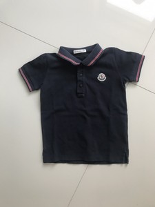 white moncler polo shirt