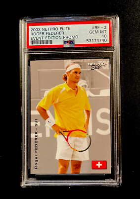 その他 2003 Netpro Elite Roger Federer PSA10 2003 Netpro Elite Roger Federer PSA10 - メルカリ