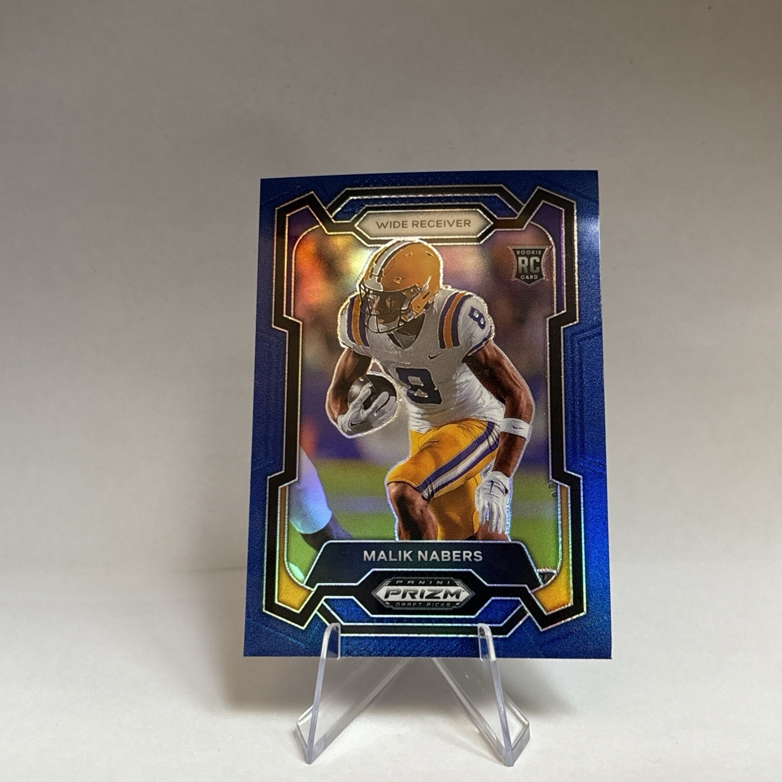 2024 Panini Prizm Draft Picks - Blue Prizm #109 Malik Nabers /199 (RC) !!!🔥🔥🔥