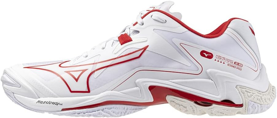 MIZUNO Volleyball Shoes WAVE LIGHTNING Z8 White Red V1GA2400 US13