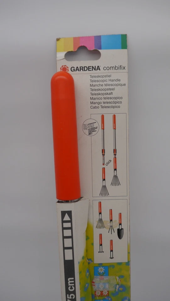 GARDENA Combifix Teleskopstiel 45-75 cm - NEU - Bild 3 von 3