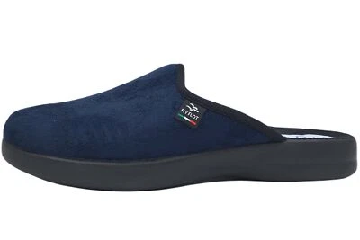 Fly Flot Pantoffel Blau 220034-05 Herren Hausschuhe