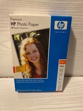 HP Premium Photo Paper for Inkjet Printer 4x6 100 Sheets NEW