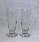 USMC Marine Corps Birthday Ball Beer Ale Sling Beverage Glass Etched Emblem Set — photo 2