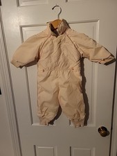 Vintage Tidykins Insulated snowsuit Girl size 6 To 12M