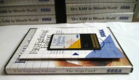 Sega Master System F-16 FIGHTING FALCON w/Sega Card, Instructions & Box (CIB)