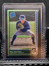 Will Wagner 2025 Donruss Optic Rated Rookie Black Velocity #26/39 - Blue Jays