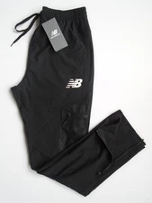 NEW BALANCE All Motion JOGGERS Mens Running Pants Black Cargo Pkt. Size S,M,L,XL