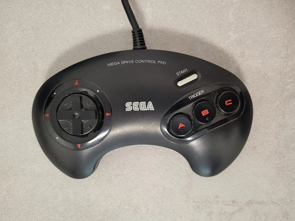 Controller Joypad SEGA MEGA DRIVE FUNZIONANTE CON SCATOLA - Immagine 2 di 4