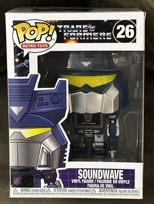 Funko POP! Retro Toys #26 Transformers Soundwave Vinyl Figure - NIB