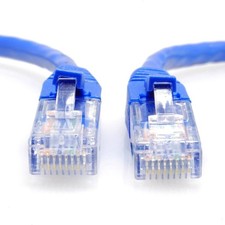 Blue CAT5 200FT 60M Cat5e Patch Ethernet LAN Network Router Wire Cable Cord New