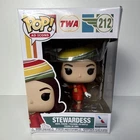Funko Pop! Ad Icons Stewardess Transworld Airlines Vinyl Figure Box #212 2023