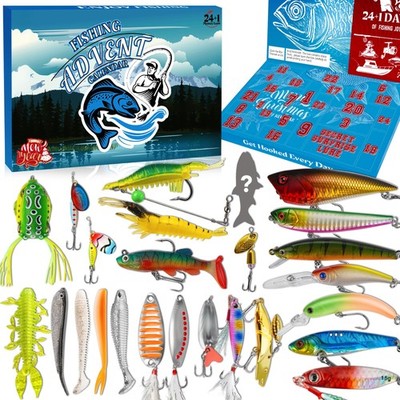2025 Fishing Advent Calendar Christmas Countdown 24+1 Lures Set with Myst... | eBay 2025 Fishing Advent Calendar Christmas Countdown 24+1 Lures Set with Myst... | eBay