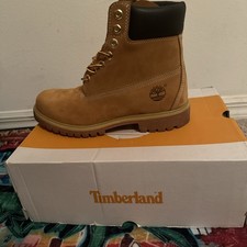 Timberland Men's 6 inch Premium Waterproof Boot - Wheat, US 8
