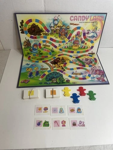 Vintage 1984 Candy Land Board Game by Milton Bradley - COMPLETE