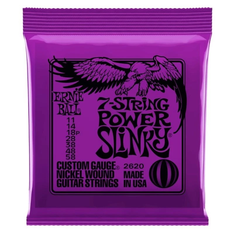 Ernie Ball 2620 Muta 7 corde chitarra Elettrica 7-String Power Slinky