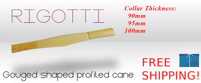 RIGOTTI 10 Stück Fagottstock GEHOBELT GEFORMT PROFILIERT PREMIUM QUALITÄT