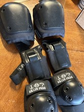 187 Killer Pads Set Knee  Elbow Pads Wrist Hand Guards Skateboard Size S/M