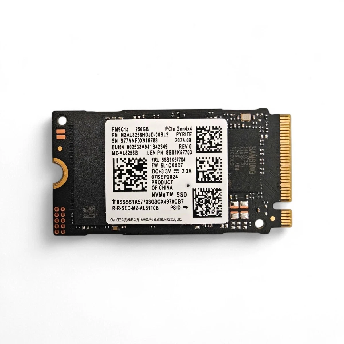 Samsung M.2 Interface 256 GB Solid State Drives for sale | eBay