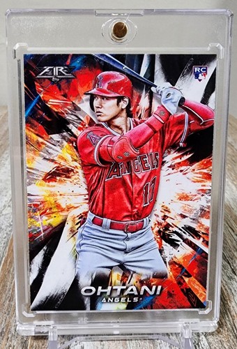 2018 Topps Fire Shohei Ohtani Rookie RC #150 Angels