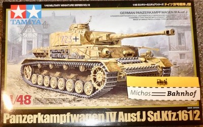 Tamiya 32518 Panzerkampfwagen IV Ausf.J Sd.Kfz161 Bausatz ungebaut 1:48 OVP LF3å