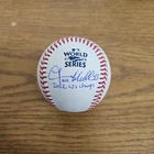 Lance McCullers Jr Signed Autographed 2022 World Series Baseball Beckett COA