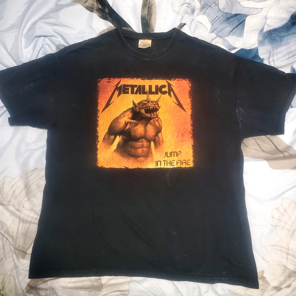Metallica Jump In The Fire In Men's T-Shirts for sale - eBay