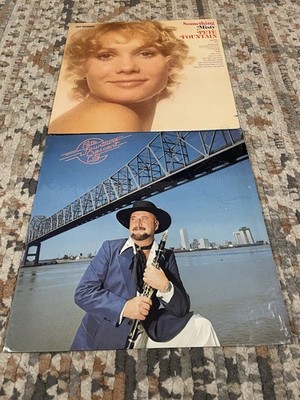 PETE FOUNTAIN LOT OF 2 LP'S BOTH EX/EX SOMETHING/MISTY CRESCENT CITY