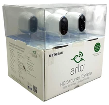 NEW Netgear Arlo Wireless 4 Camera Security System w/Base Station VMS3430-100NAS