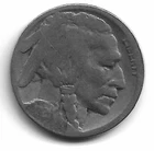 1921 S  Restored Date Buffalo Nickel - Free Shipping  A372