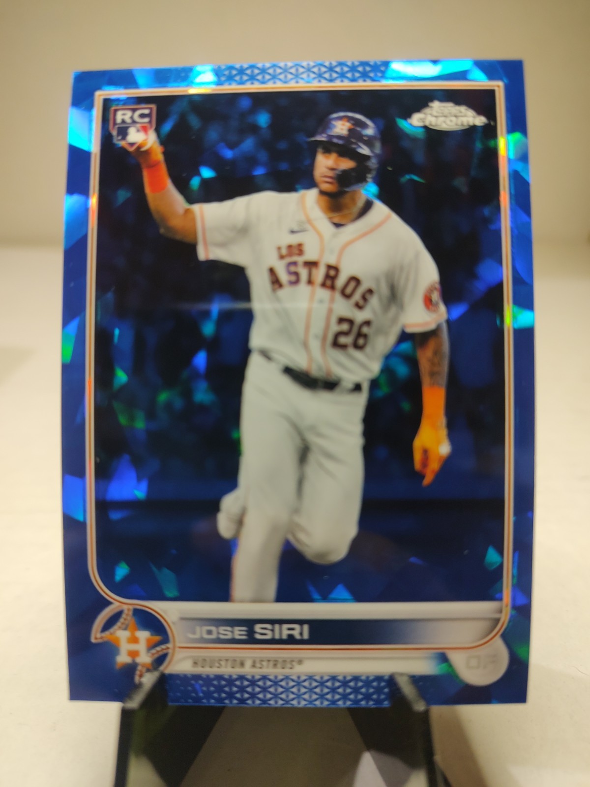 Jose Siri 2022 Topps Chrome Sapphire RC #599 - Houston Astros