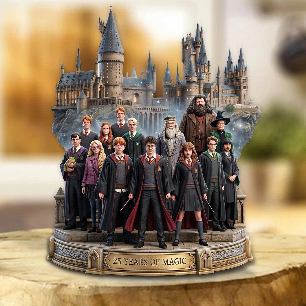 Harry Potter 25th Anniversary Shape Acrylic Plaque