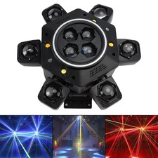 10 LED RGBW Moving Head Strobe Light Laser Stage Lighting Beam DMX Disco DJ