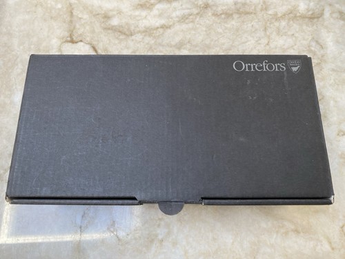 2 Orrefors MAX Bleikristall 4" Votivkerzenhalter Schweden NEU IN OVP - Bild 4 von 4