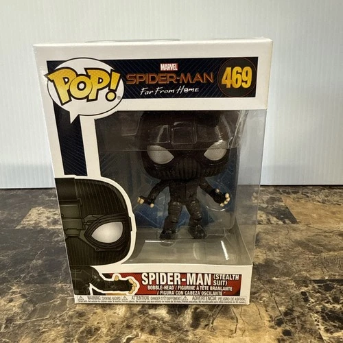 Funko Pop! Vinyl: Marvel - Spider-Man (Stealth Suit) #469