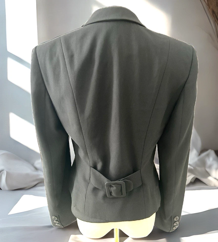 Chaqueta Blazer Barami Para Mujer Negra Talla 6 Clásica Carrera Ropa de Trabajo Foto 3 de 4