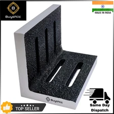 Ground Slotted Caste Iron Angle Plate 7" x 5.5" x 4.5" Inches