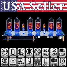 IN-14 Arduino NCS314 Shield Nixie Tubes Clock [w/ TUBES & Sockets] Item in USA