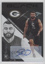 2020 Panini Black Rookies Auto 160/199 Josiah Deguara #186 Auto 0cv