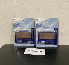 Maybelline Ultra Brow Brush On Color - 20 Dark Brown , Brow Definer x2