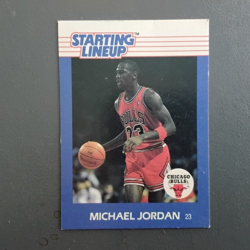 Michael Jordan 1988 Kenner Starting Lineup Card (Only)