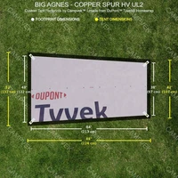 Tyvek Footprint for the BIG AGNES COPPER SPUR HV UL2 Tent