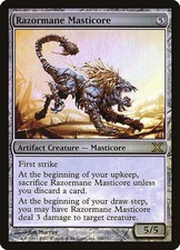 Razormane Masticore - Foil 10th Edition LP MTG