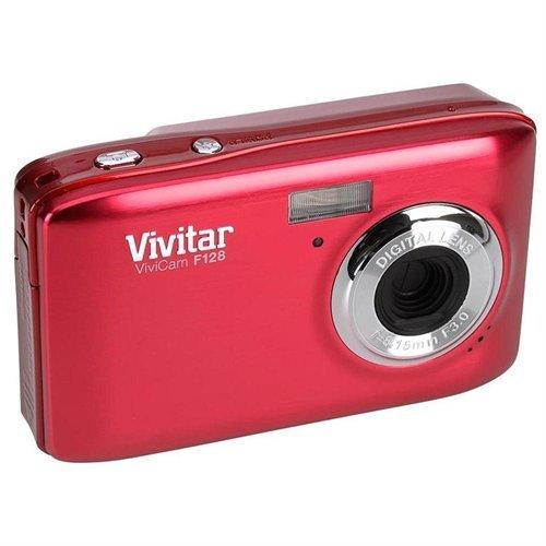 Vivitar ViviCam F128 14.1MP Digital Camera Red for sale online eBay