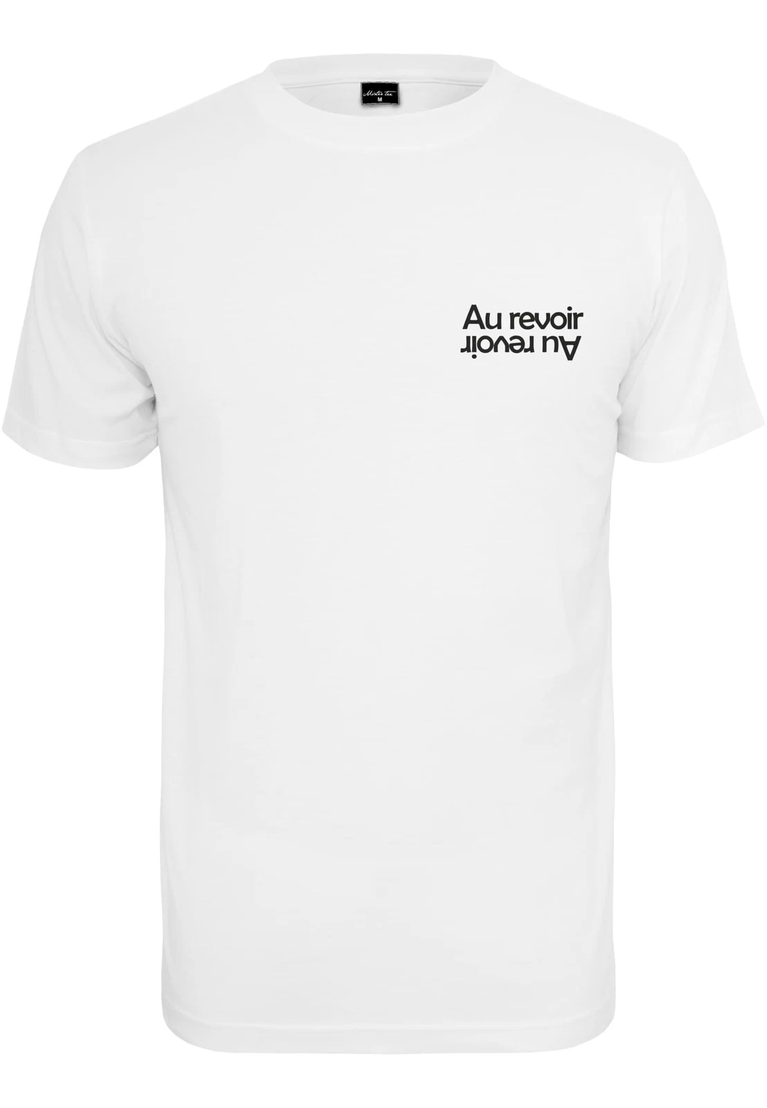 Mister Tee T-shirt Au Revoir Men's Top Cotton Jersey Print Regular