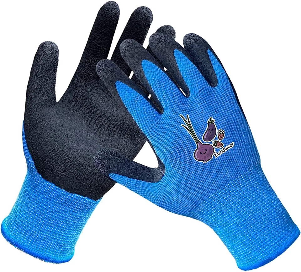 EvridWear Children Kids Gardening Latex Painting Work Gloves for Boys Girls - Image 2 of 4