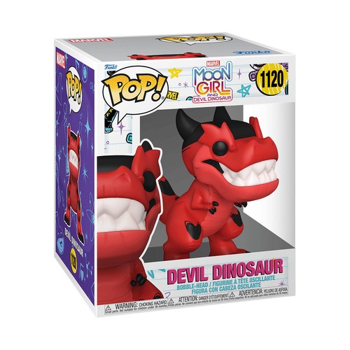 6" Moon Girl and Devil Dinosaur - Funko Pop #1120 - 2023 - BRAND NEW - Picture 1 of 1