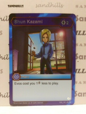 Bakugan Shun Kazami Hero Card ENG 191 AR BB