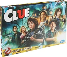  Clue: Ghostbusters Edition Game, Cooperative Board Game for Kids Ages 8 and Up
